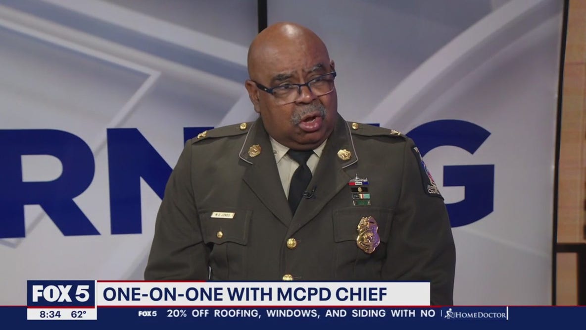 Montgomery Co. Police Chief Jones talks crime concerns, drones as first responders